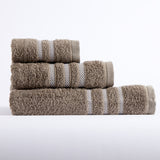 Conjunto de toalhas 3p t-200 cinza