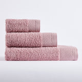 Conjunto de toalhas rosa Carrie 3p