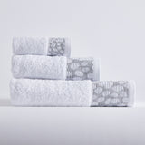 Conjunto de toalhas Samanta 3p branco