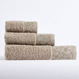 Conjunto de toalhas samanta bege 3p