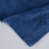 Toalha de algodão 550 gr/m2 azul índigo