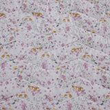 Edredão floral claro