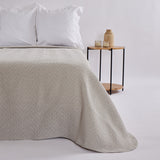 Colcha jacquard 1090 pedra
