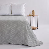 Edredom Jacquard 1359 cinza