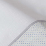 Conjunto de lençóis para berço Moon Bear 386 bco/azul
