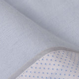 Conjunto de lençóis de flanela Moon Bear 386 branco/azul