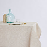 Toalha de mesa branca anti-manchas eco ebene