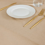 Toalha de mesa de algodão bege