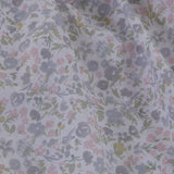 Conjunto de lençóis de algodão Valentina cinza