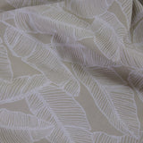 Conjunto de lençóis de algodão Cassandra bege