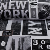 Conjunto de lençóis de microfibra Brooklyn