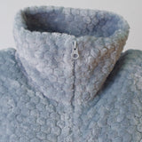 Robe coral feminino azul gelo Oslo