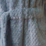 Robe coral feminino azul gelo Oslo