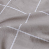 Conjunto de lençóis de algodão bege