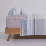 Conjunto de lençóis Allison cinza