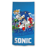 Toalha de praia infantil Sonic 034