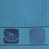 Toalha de cozinha felpuda com borda jacquard 13366