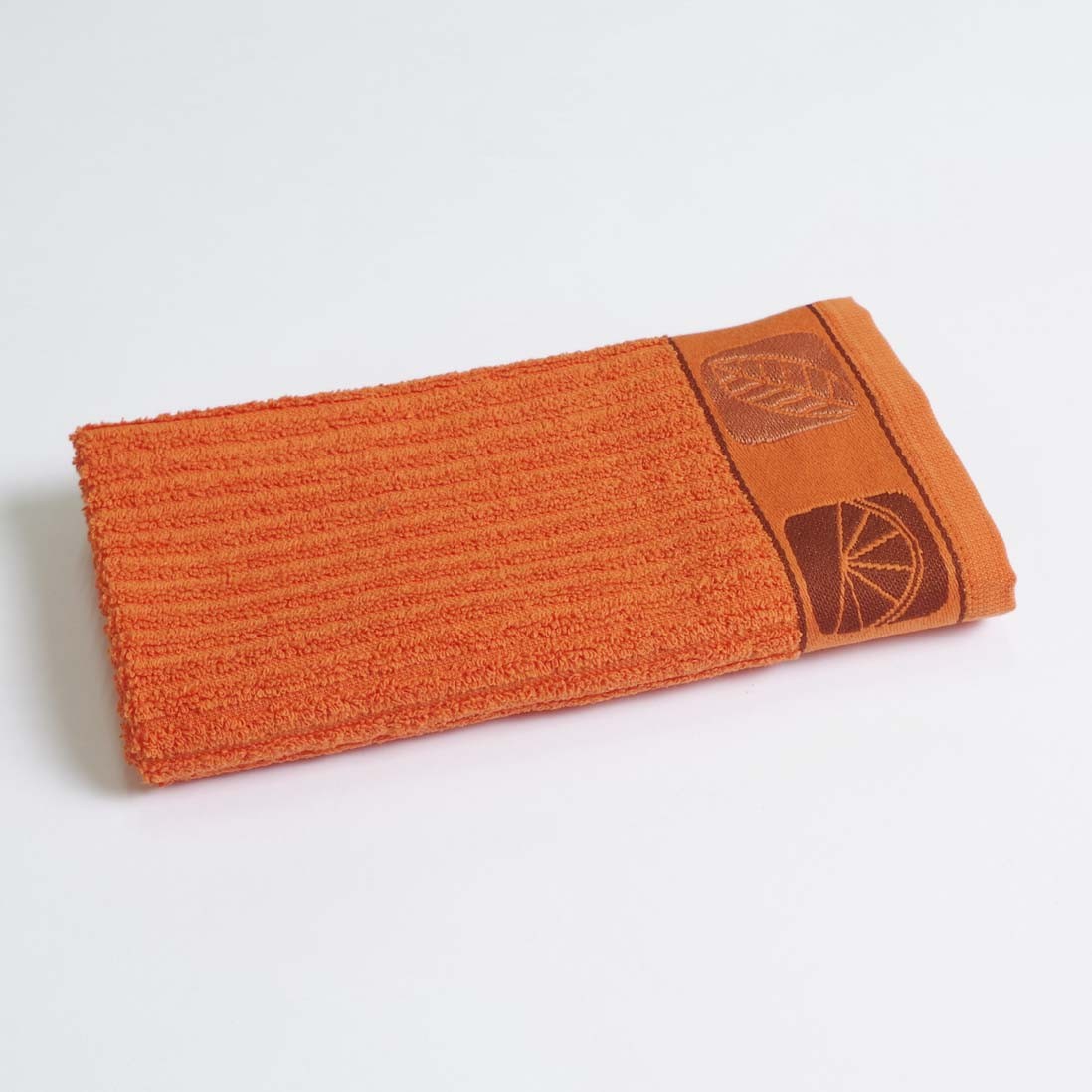 Toalha de cozinha felpuda com borda jacquard 13366