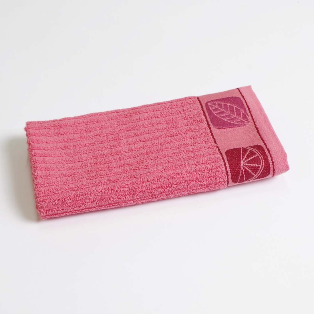 Toalha de cozinha felpuda com borda jacquard 13366