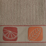 Toalha de cozinha felpuda com borda jacquard 13366