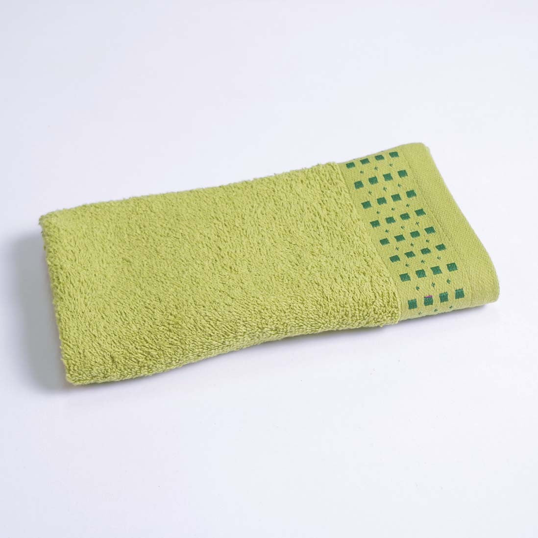 Toalha de cozinha felpuda com borda jacquard 10371