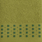 Toalha de cozinha felpuda com borda jacquard 10371