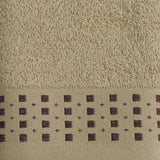Toalha de cozinha felpuda com borda jacquard 10371