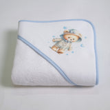 Capa de banho Rain Bear 449 branco/azul
