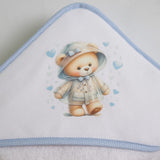 Capa de banho Rain Bear 449 branco/azul