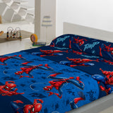 conjunto de lençóis de coral polar do Homem-Aranha