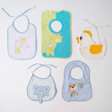 Conjunto de babadores felpudos sortidos 5