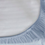 Lençóis de flanela azul