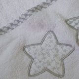 Capa de banho 476 branco-cinza