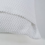Capa de almofada Jacquard 1979 branca