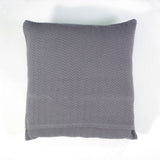 Capa de almofada Jacquard 1979 cinzento chumbo