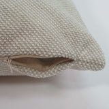 Capa de almofada texturizada 25006 cru