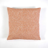 Capa de almofada texturizada 801 laranja taupe
