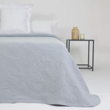 Colcha jacquard azul gelo 1215