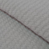 Colcha jacquard cinza 360