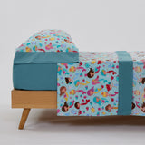Conjunto de lençóis sirenas