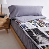 Capa ajustável para saco-cama Nordic Skyline