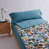 Capa ajustável para saco-cama estilo tucano nórdico