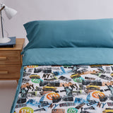 Capa de edredão ajustável Chelsea