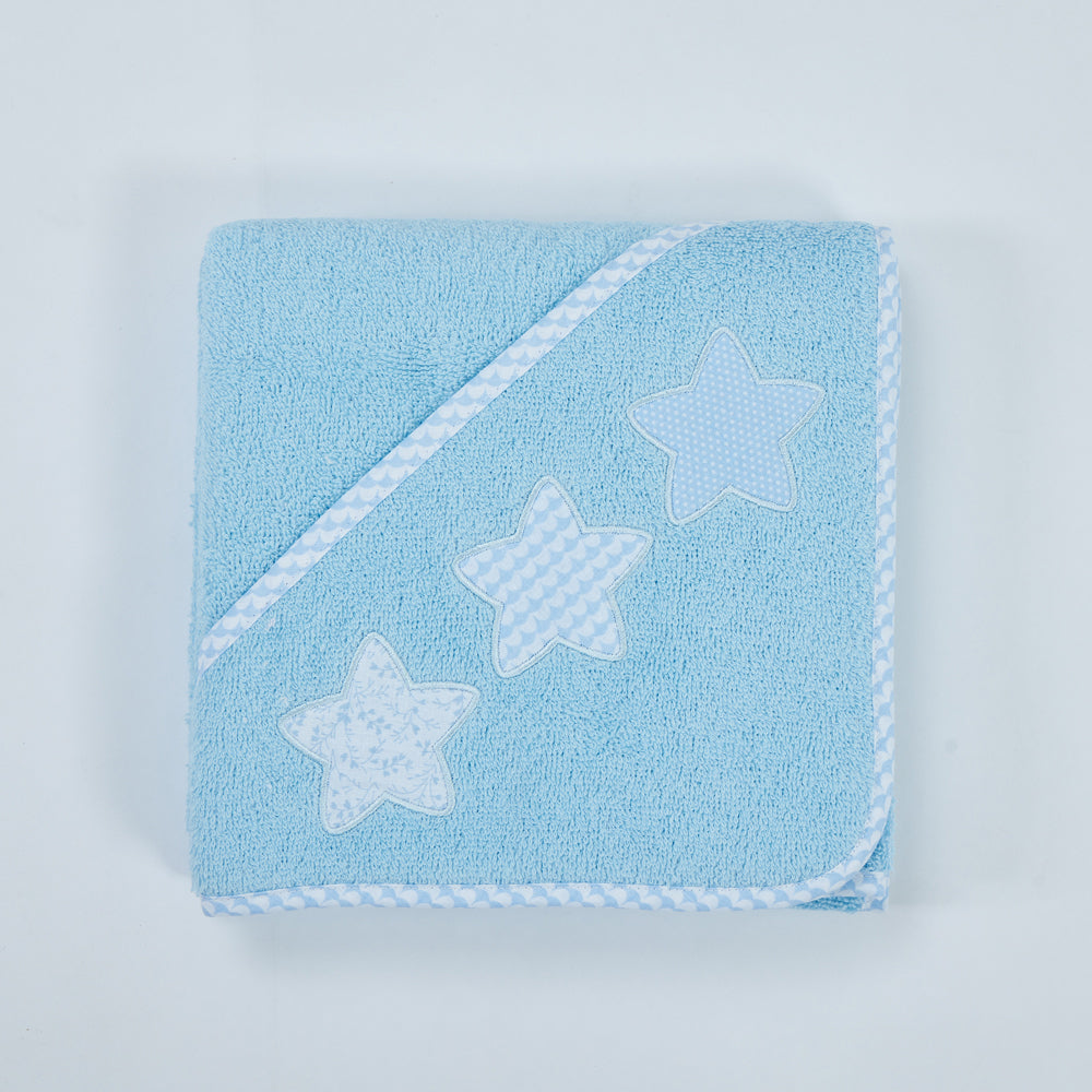 Capa de banho 476 branco-azul