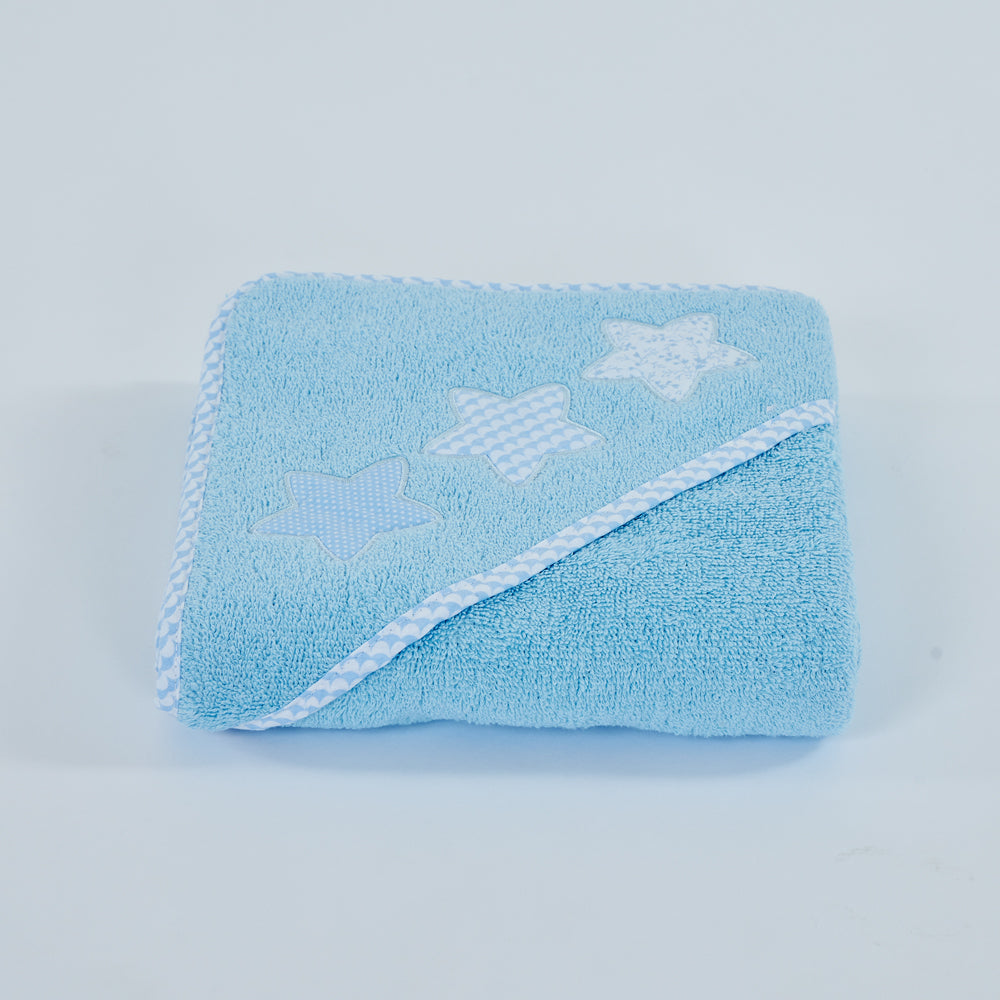 Capa de banho 476 branco-azul