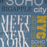 Capa de edredão ajustável Big Apple