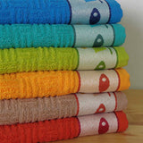 Toalha de cozinha felpuda com borda jacquard 10264