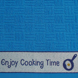 Toalha de cozinha felpuda com borda jacquard 10264
