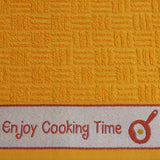 Toalha de cozinha felpuda com borda jacquard 10264