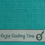 Toalha de cozinha felpuda com borda jacquard 10264